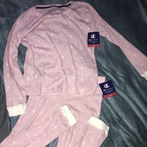 Champion Sleepwear PJ Set Baby Pink